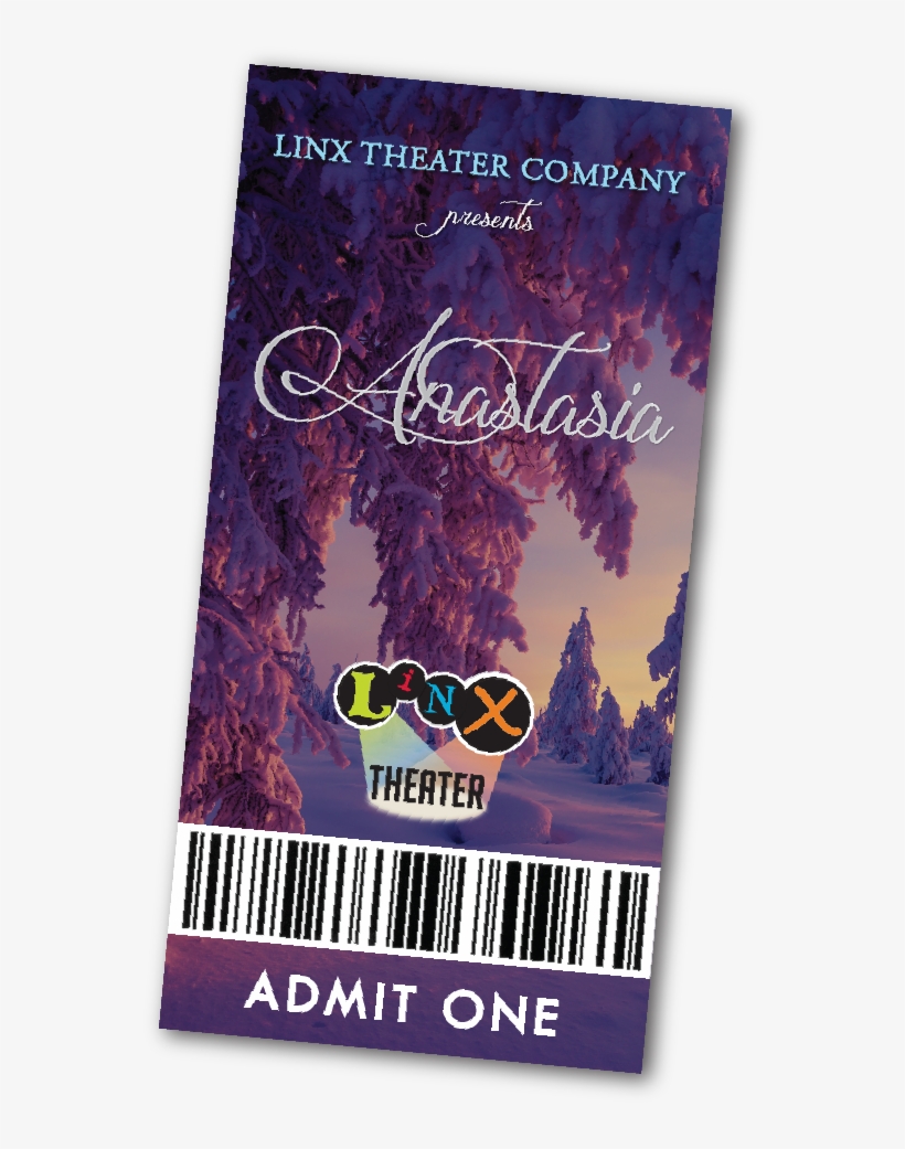 Linx Theater's Company Performers Present Anastasia - Poster, transparent png download
