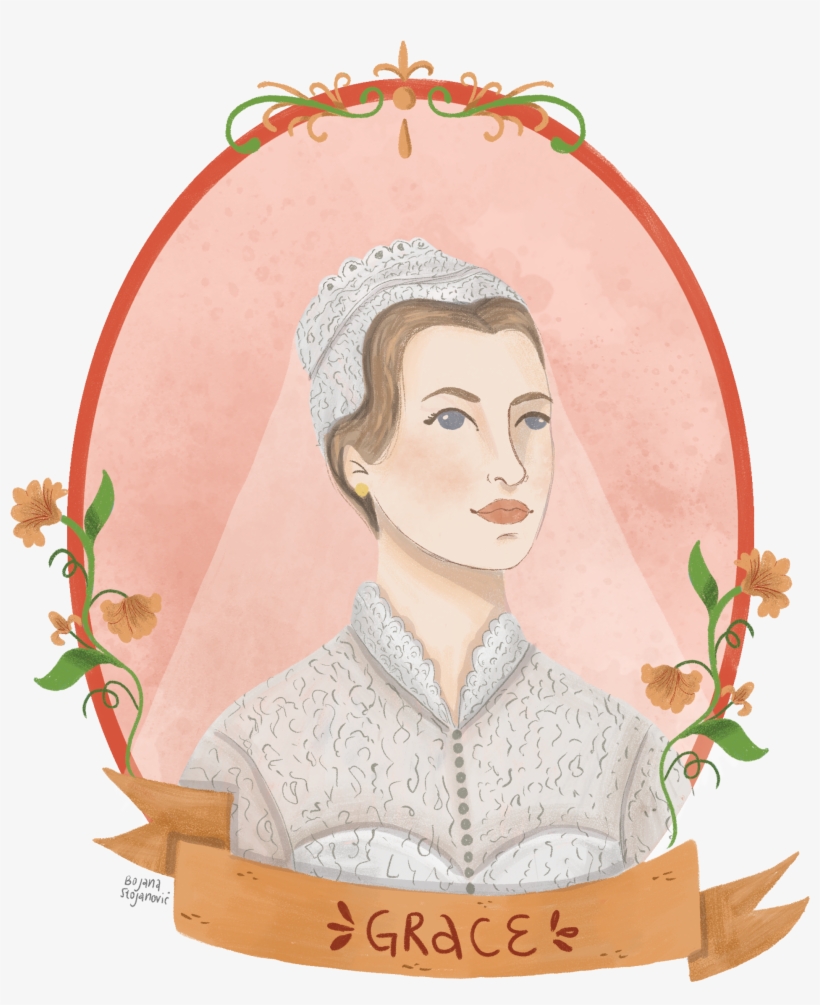 Grace Kelly Was Born Philly Blue Blood, But Became - Illustration, transparent png download