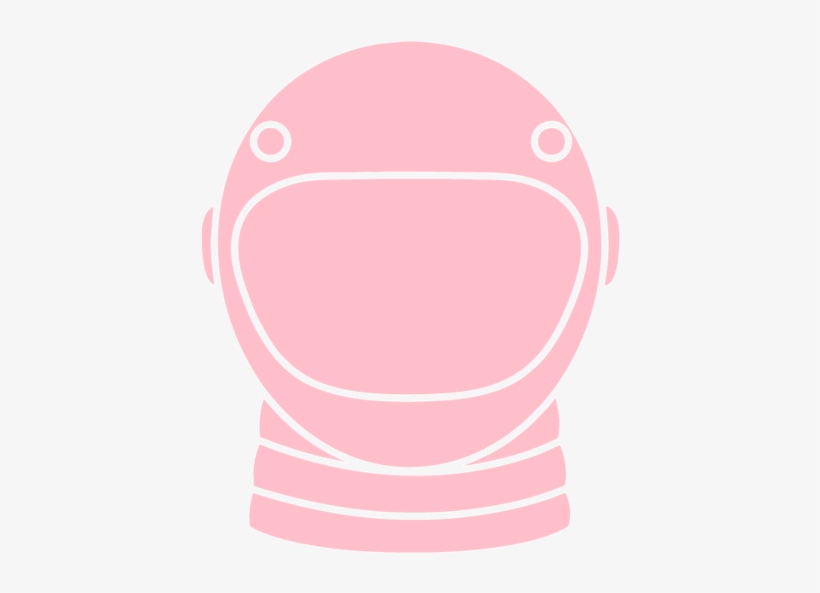 Astronaut Helmet Icon - Illustration, transparent png download