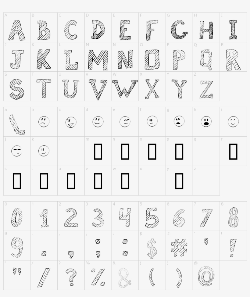 Font Characters - Number, transparent png download