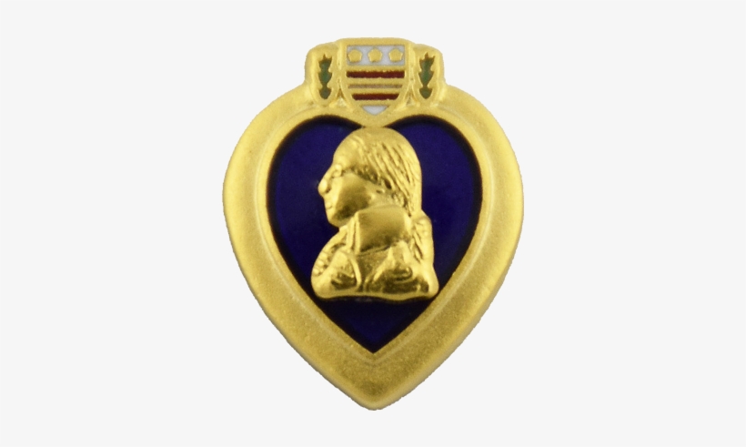Purple Heart Lapel Pin - Emblem, transparent png download