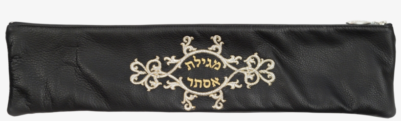 Geniune Fancy Leather Scroll Bag Purim Megillah Scroll - Label, transparent png download
