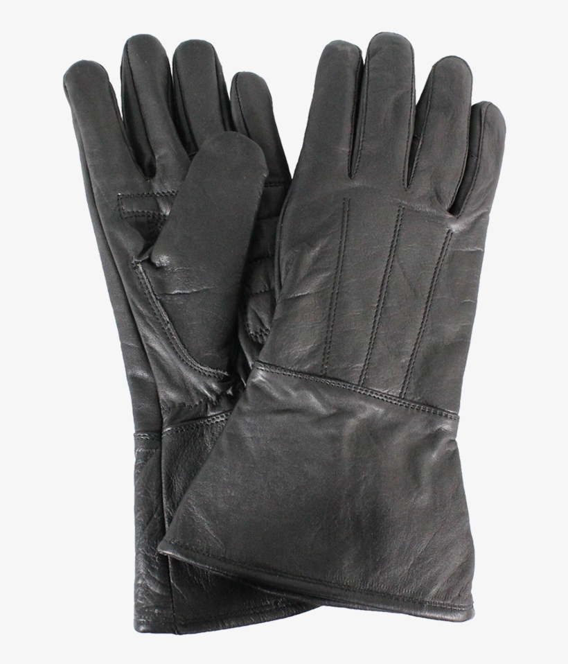 Gauntlet Cycle Gloves - Leather, transparent png download