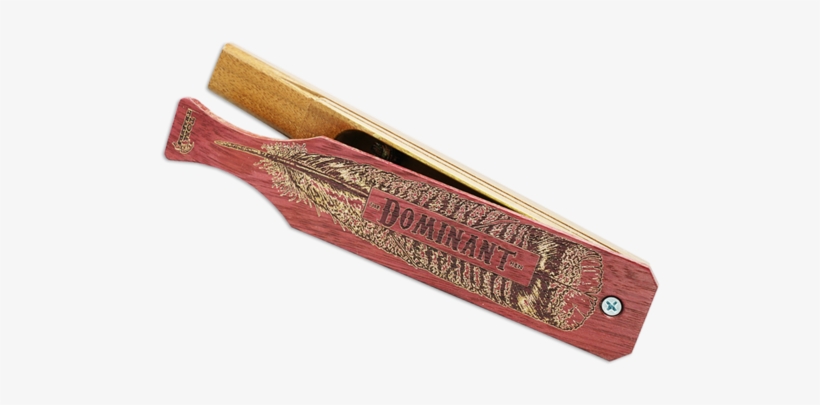 Purple Heart Dominant Hen Box Call - Utility Knife, transparent png download