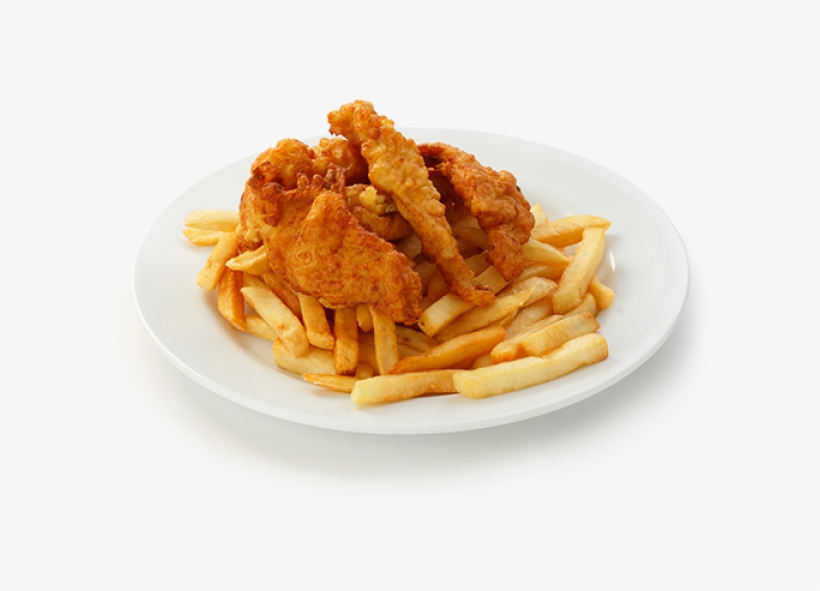 Fish & Chips - Chicken Ranch Melt Denny's, transparent png download