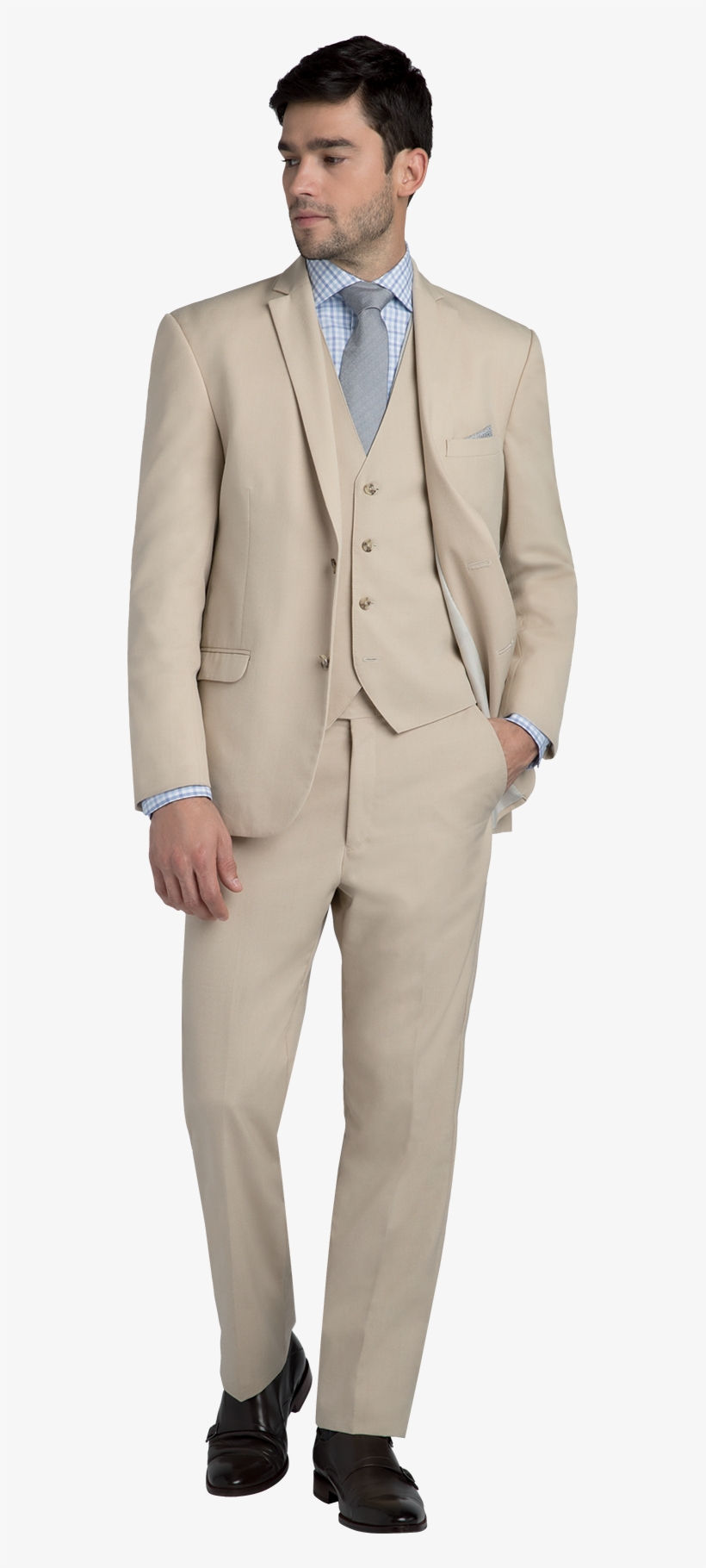 Wearing The Matching Vest Ups The Formality A Bit, - Tuxedo, transparent png download