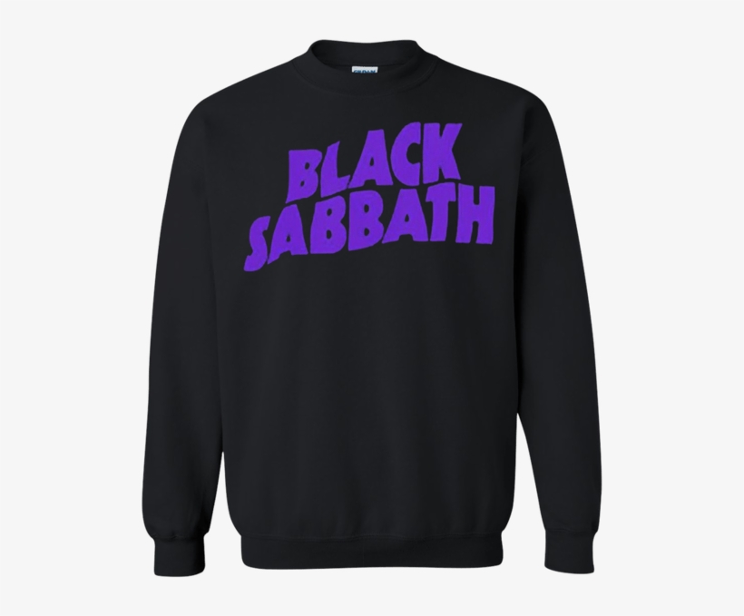 Black Sabbath Logo Crewneck Sweatshirt - Black Sabbath Master Of Reality, transparent png download