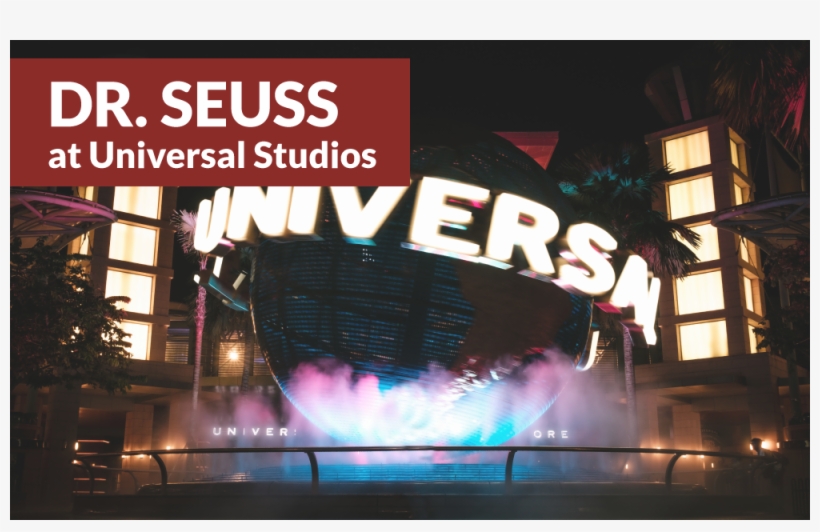 Seuss At Universal Studios - Universal Studios Singapore Night, transparent png download