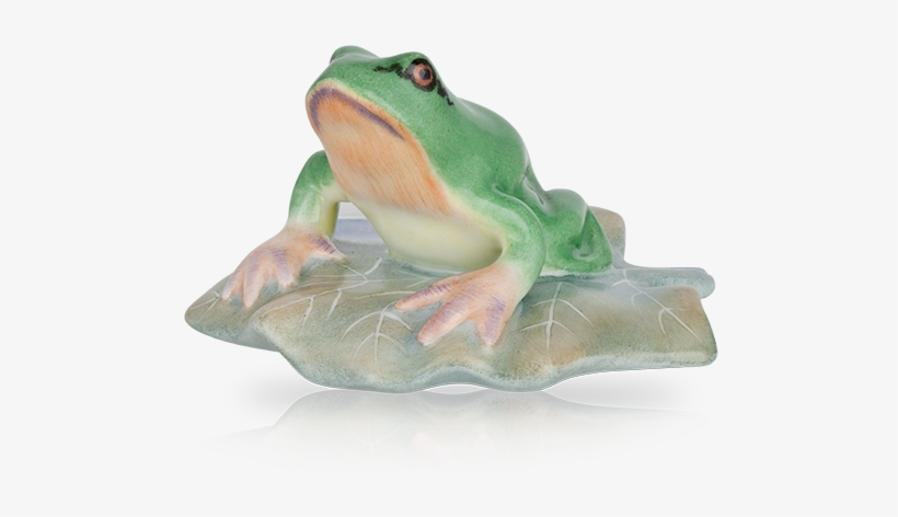 Herend Mini Tree Frog - Animal Figure, transparent png download