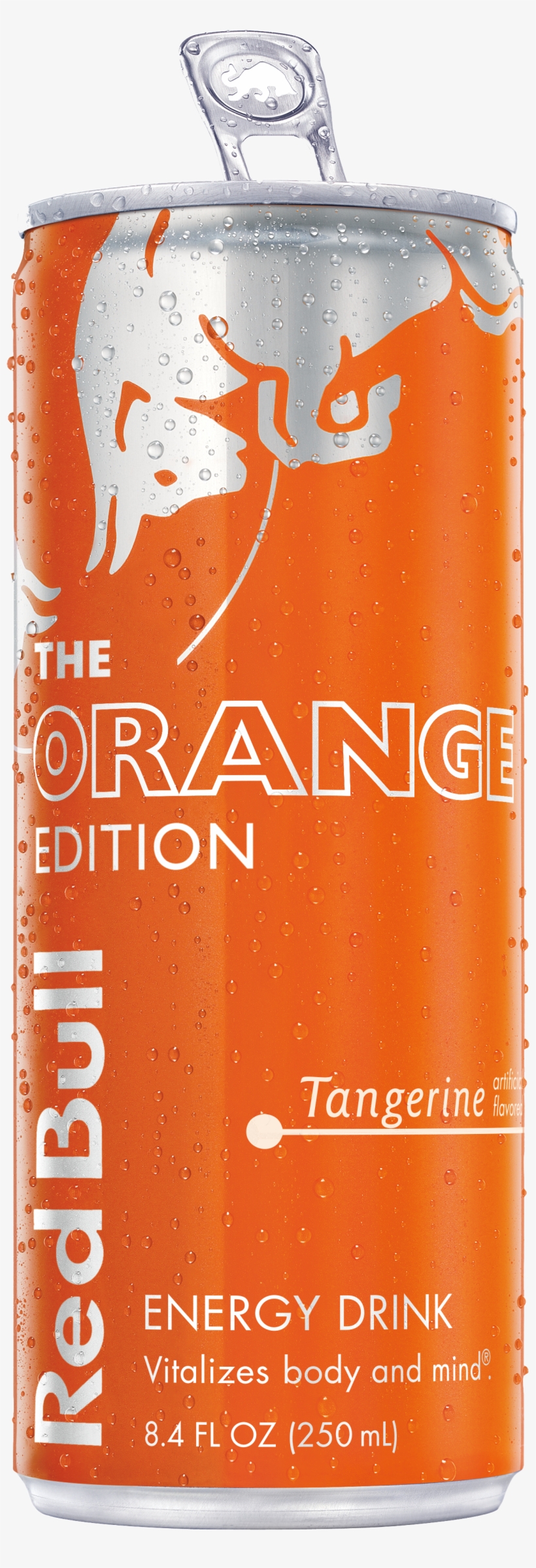 Red Bull Orange Edition - Energy Drink, transparent png download