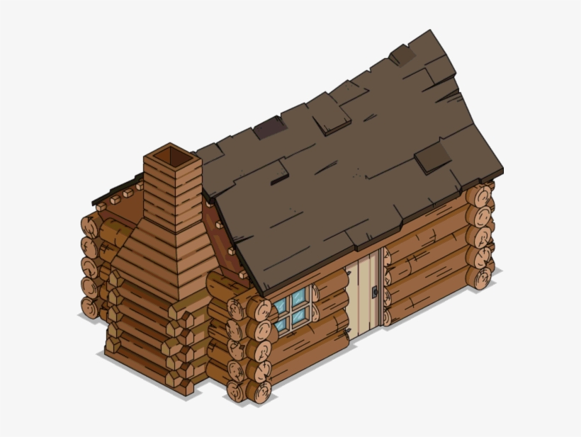 Tapped Out Lincolns Cabin - Hütte Png, transparent png download