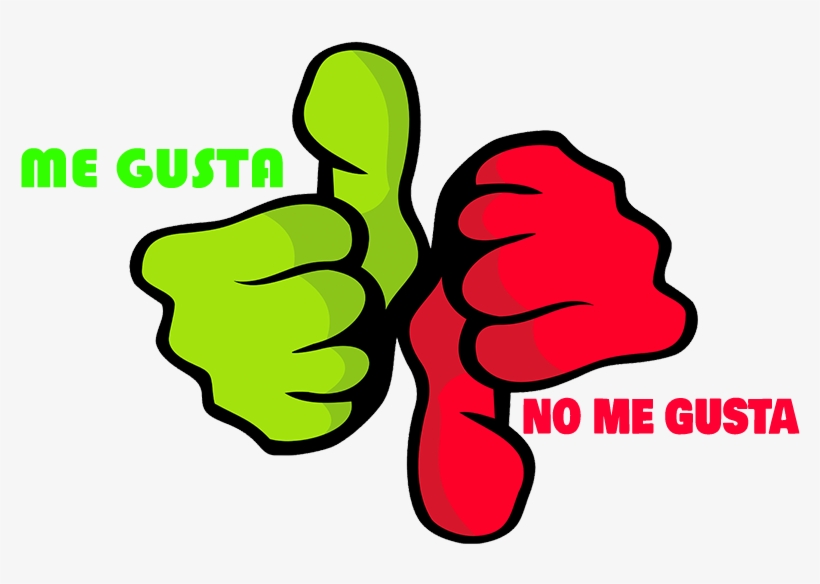 El Verbo Gustar - Right And Wrong Transparent, transparent png download