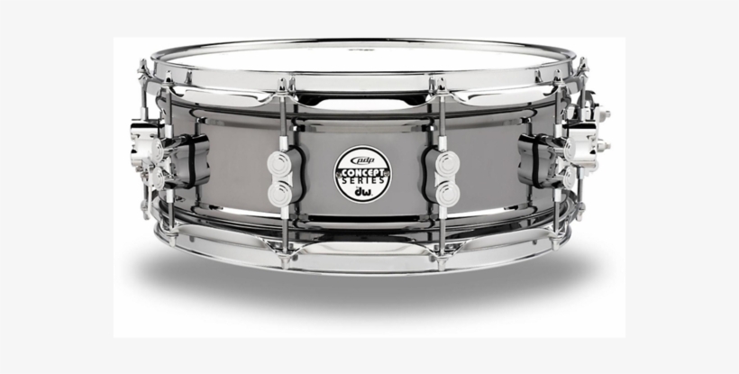 Pdp Concept Series Black Nickel Over Steel Snare Drum - Pdsn5514bncr, transparent png download