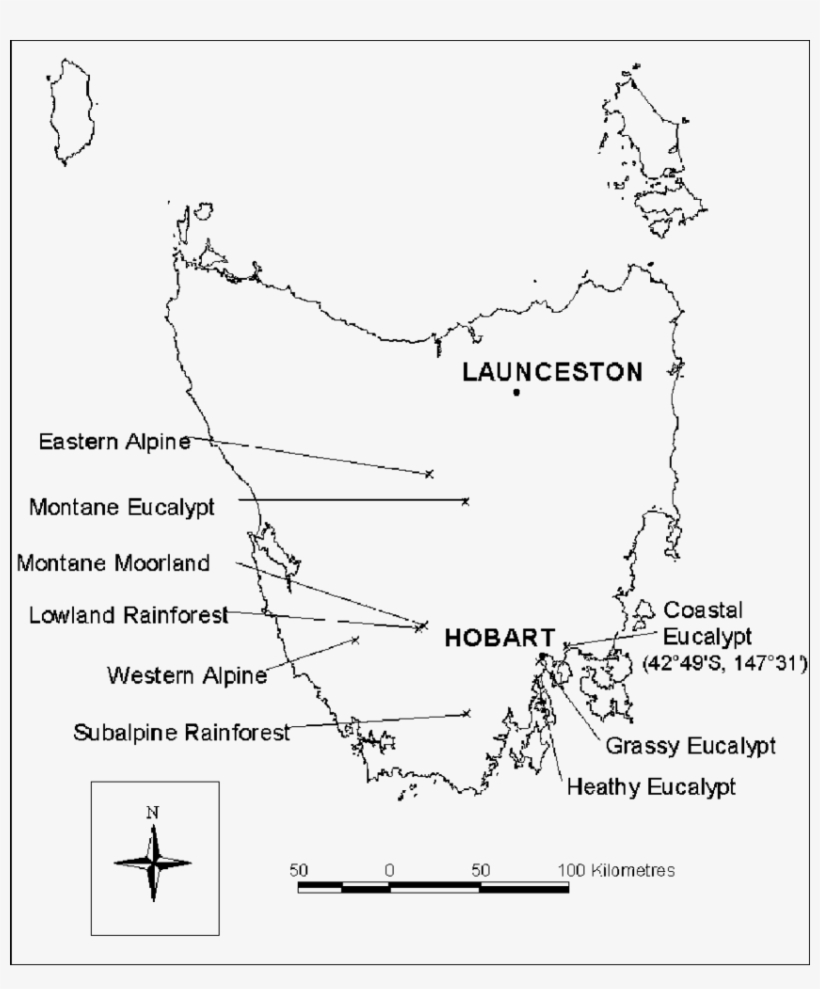 Location Of All Sites Mentioned In The Text - Diagram, transparent png download