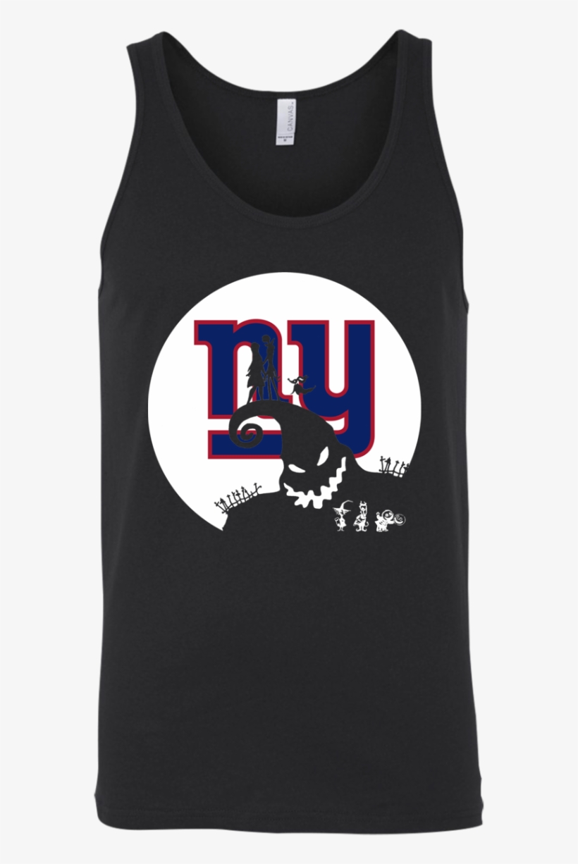 Jack Skellington And Sally New York Giants Halloween - Shirt, transparent png download