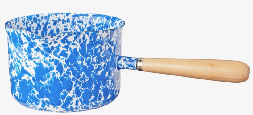 Blue Marble Milk Pot - Caquelon, transparent png download