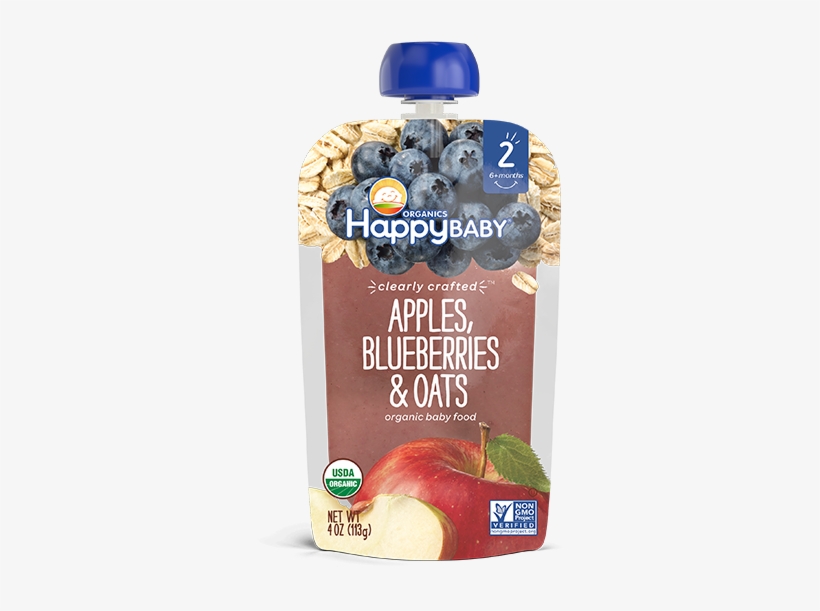 Happy Baby Organic Pouches, transparent png download