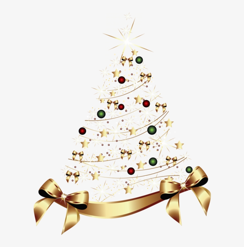 Gold Christmas Tree, Christmas Themes, Christmas Cards, - Gold Christmas Tree Png, transparent png download