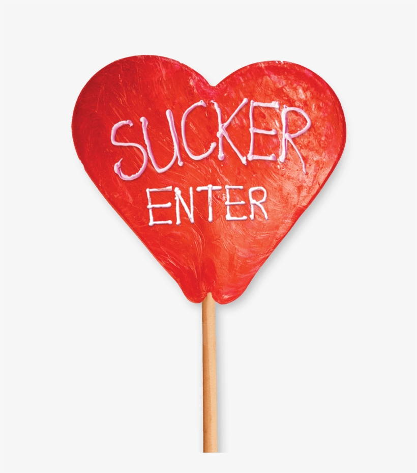 Sucker Png - Heart, transparent png download