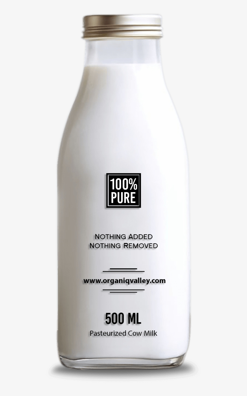 Organic Milk 500 Ml - Cosmetics, transparent png download