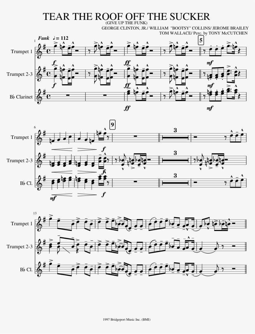 Print - John Williams Trumpet Sheet, transparent png download