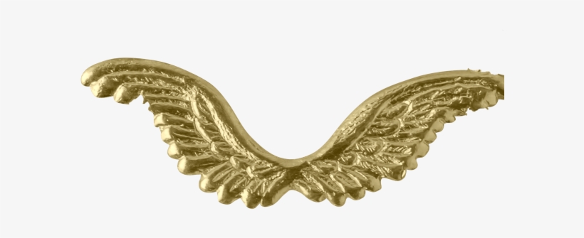 Die Cut Articles Angel Wings Gold, 3,5 X 1,5cm - Golden Eagle, transparent png download