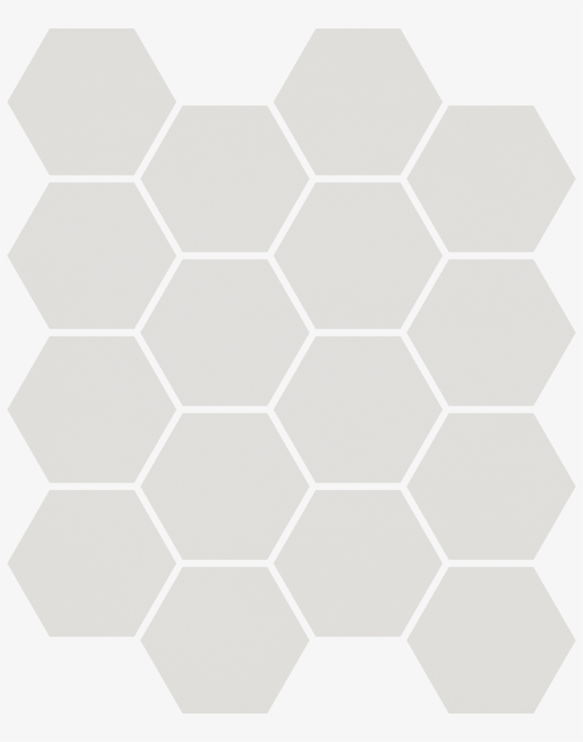 22 Cm - Uniwersalna Mozaika Prasowana Bianco Paradyż Hexagon, transparent png download
