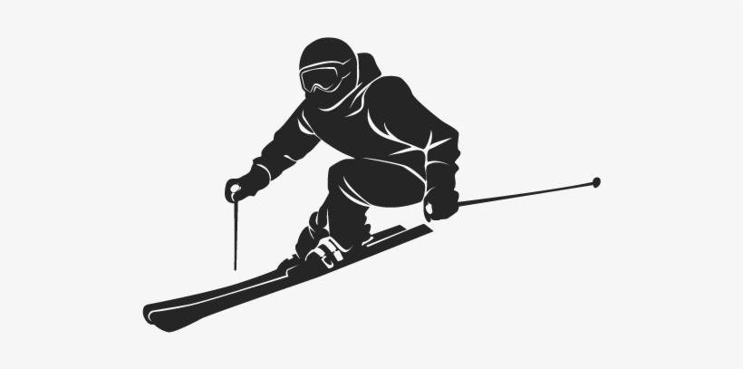 Ski & Snowboard Rentals - Skier Turns, transparent png download