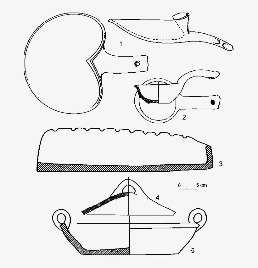 Pylos Coking Vessels And Utensils - Diagram, transparent png download