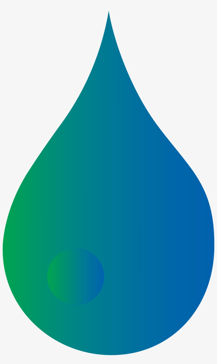 Water Drops Png - Tropfen Blau, transparent png download