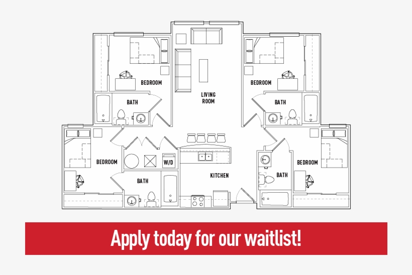 4 Bath E - Bathroom, transparent png download