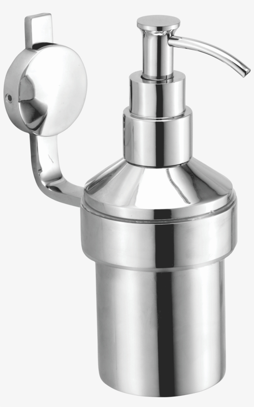 Liquid Soap Dispenser Brass - Bathroom, transparent png download