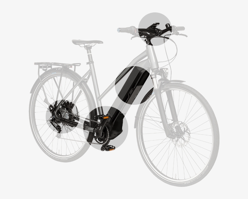 E-bike Systems For Adventurers - Hybrid Bicycle, transparent png download