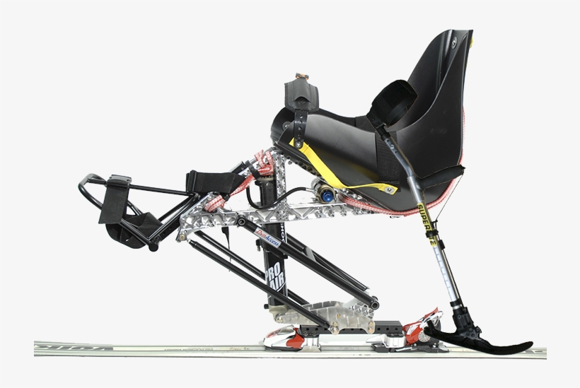 Anatomy Of A Monoski - Para-alpine Skiing, transparent png download