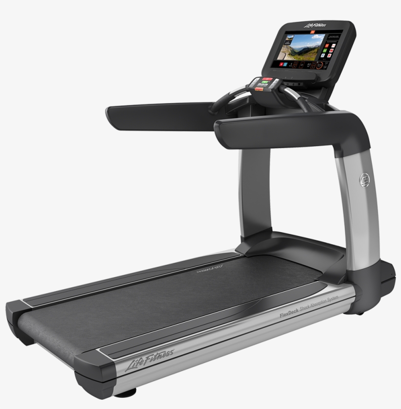 Platinum Club Series Treadmill - Life Fitness Flexdeck Treadmill, transparent png download