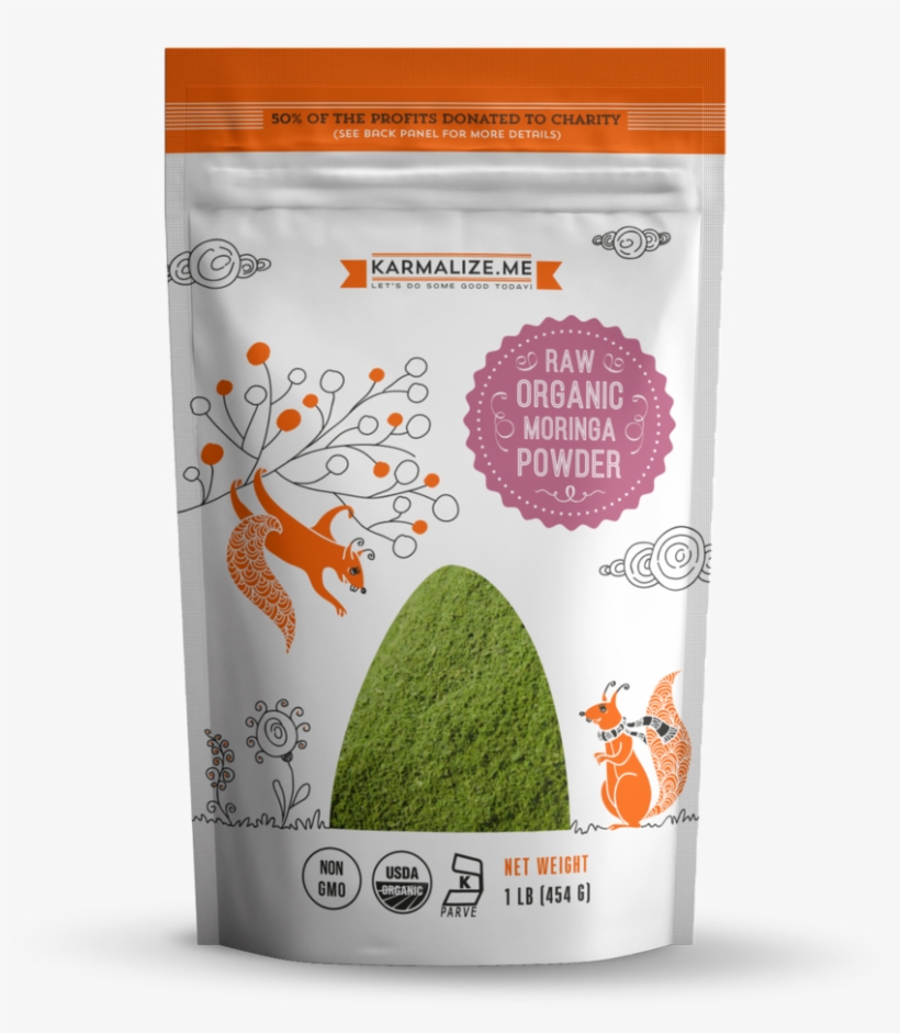 Organic Moringa Powder - Organic Food, transparent png download