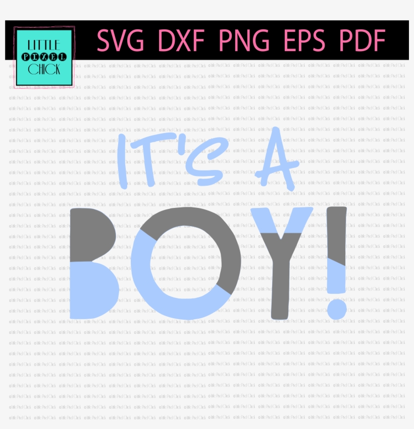 It's A Boy - Poster, transparent png download