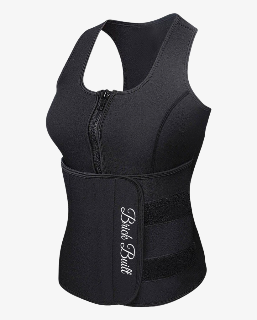 Sweat Tank W/waist Trimmer - Foundation Garment, transparent png download