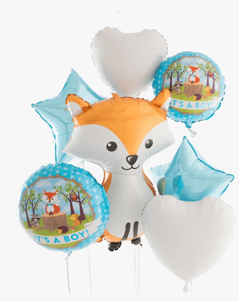 Woodland Critter It's A Boy - Balloon, transparent png download