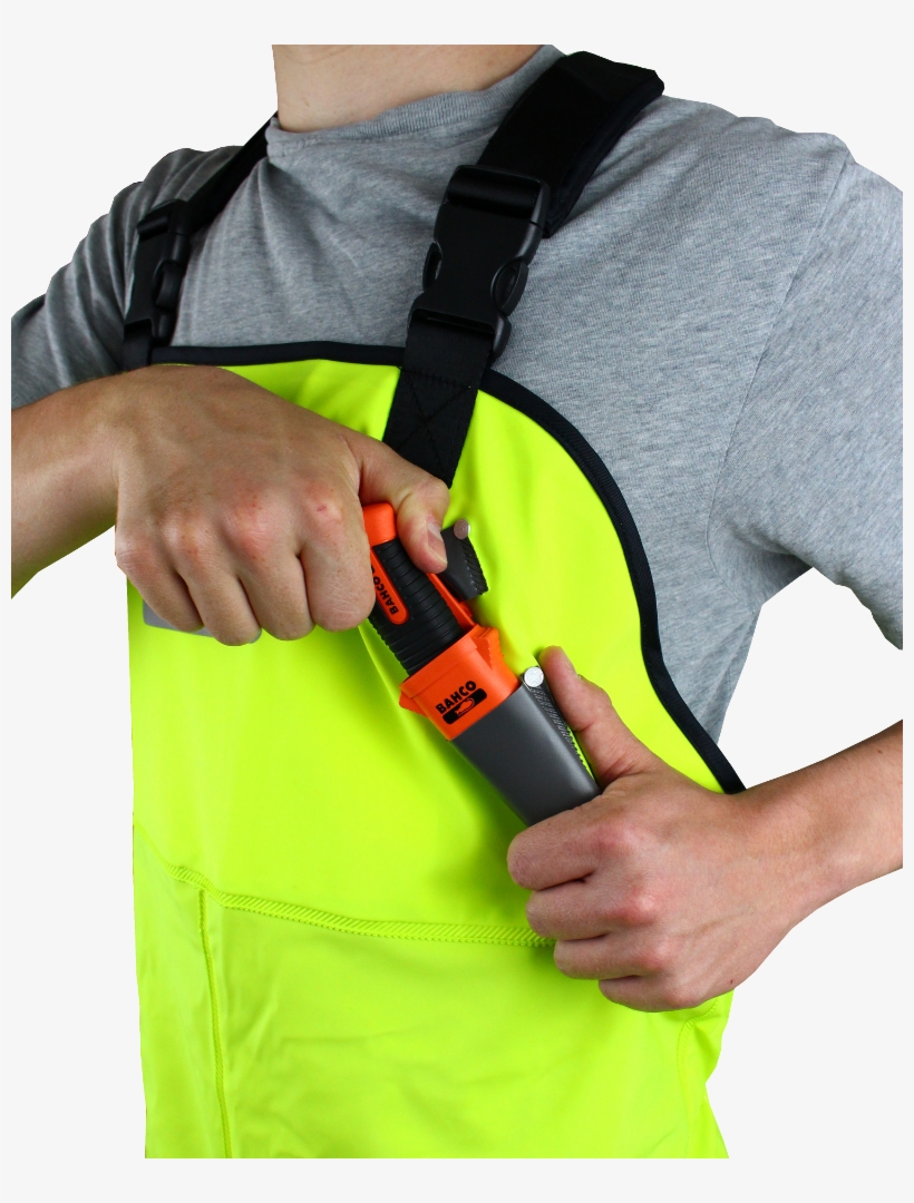 Knife Holder Bib - Lifejacket, transparent png download
