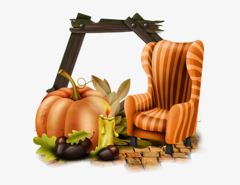 Cadre Png Halloween, Automne - Illustration, transparent png download