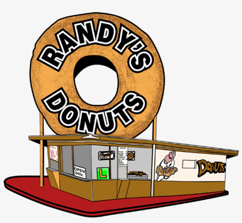 About Randy's Donuts - Randys Donuts Clipart, transparent png download