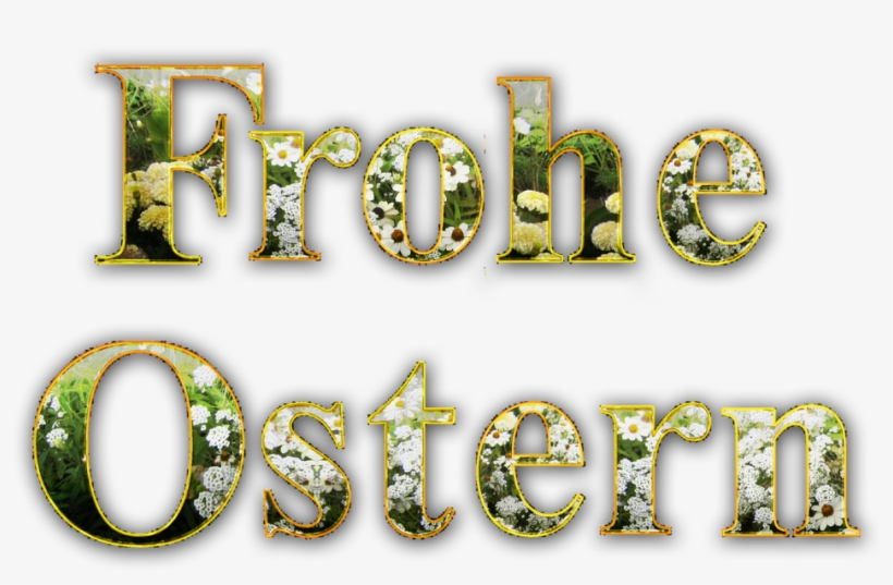 Happy Easter Easter Background, Backgrounds Textures - Frohe Ostern Schrift Png, transparent png download