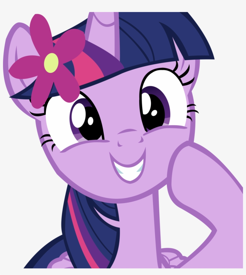 Spoilerclick To View - My Little Pony Twilight Sparkle Flower, transparent png download