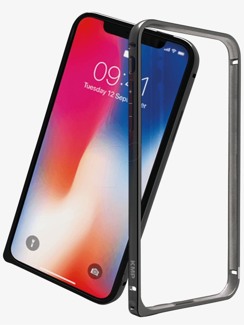 Aluminium Bumper, Frame Protection For Iphone X, Grey - Samsung Galaxy, transparent png download