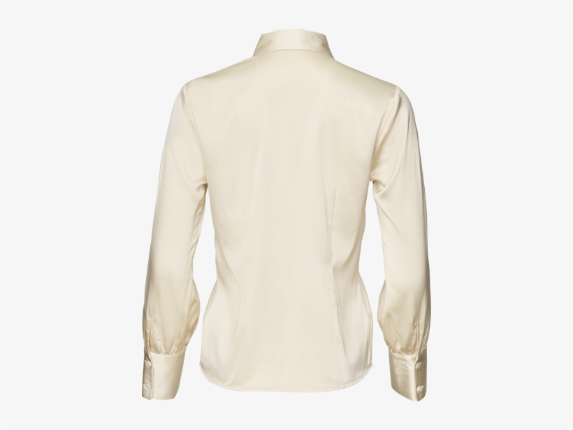 Levinson Silk Shirt Gardenia - Formal Wear, transparent png download
