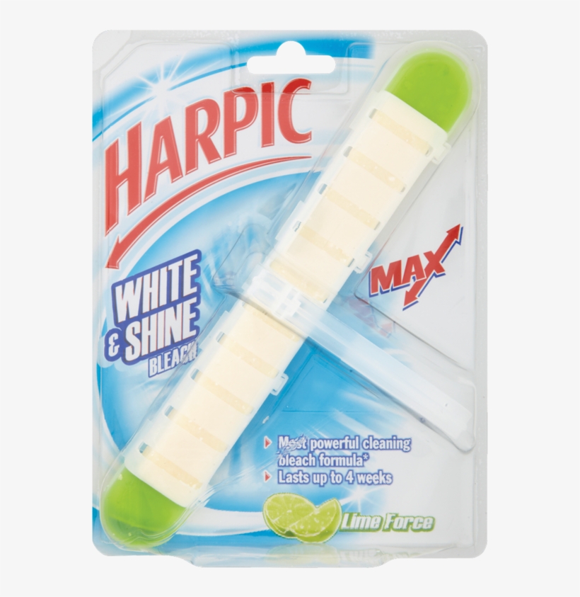 Harpic In Toilet Bowl Max Gardenia - Plastic, transparent png download