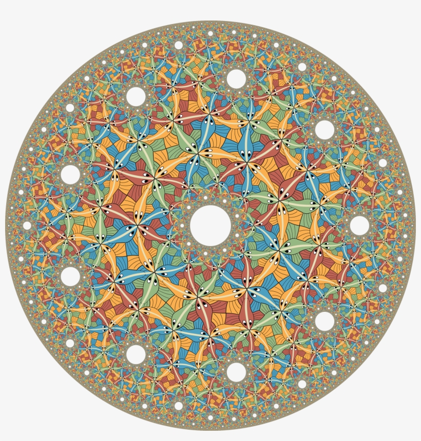 Further Bend Makes The Fractal To Have Thin Tentacles, - Circle, transparent png download