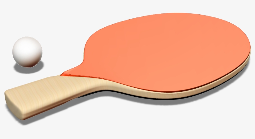 Ping Pong Racket - Ping Pong, transparent png download