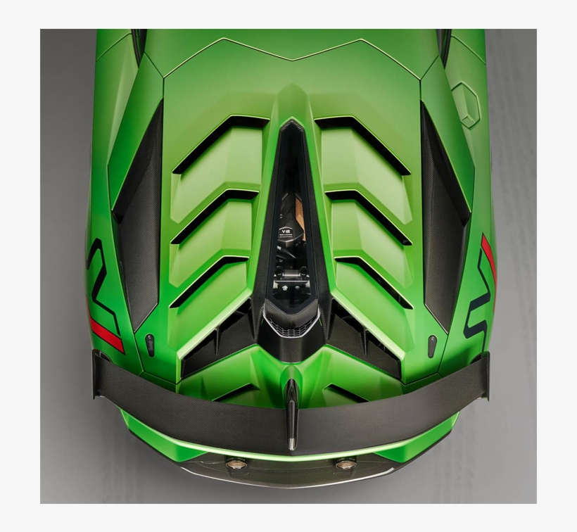 Beyond The Extra Downforce And The Addition Of Four-wheel - Aventador Svj, transparent png download
